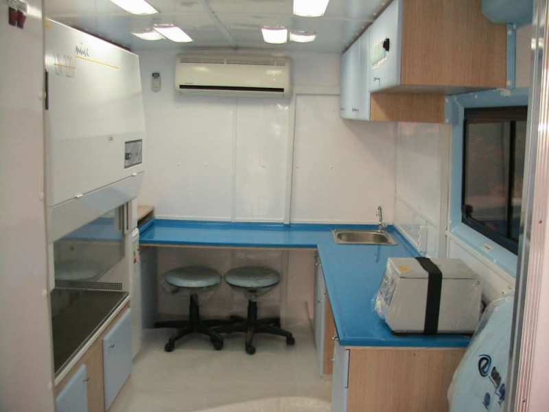 MOBİL LABORATUVAR ARACI